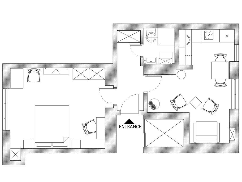 White Apartment Belgrado Exterior foto